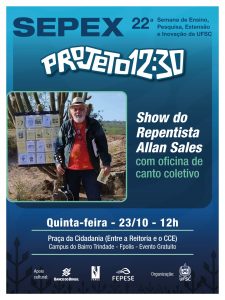 Allan Sales @ Palco do projeto 12:30 - Praça da Cidadania