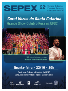 Coral Vozes de Santa Catarina @ Auditório Garapuvu - Centro de Cultura e Eventos